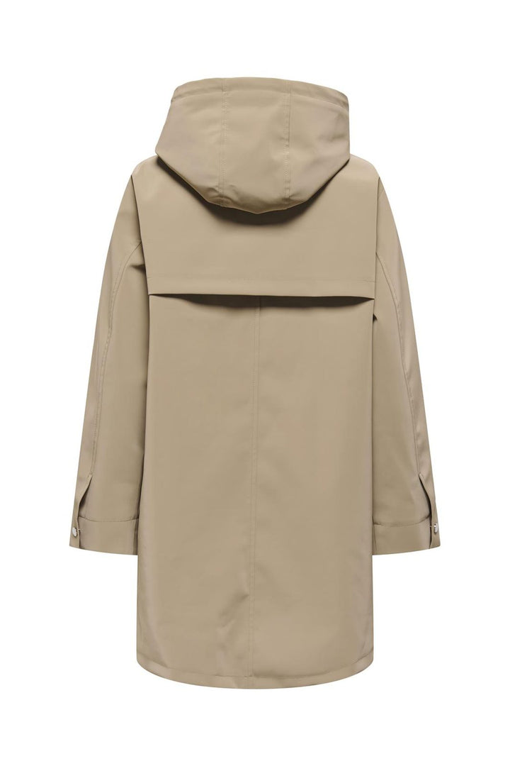Only - Onlsia Raincoat - 4887233 Silver Mink