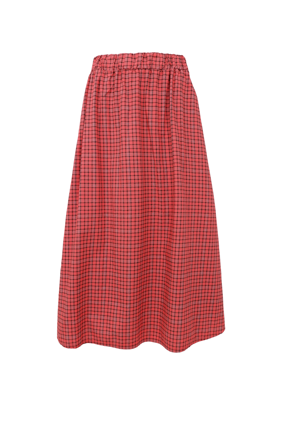 Black Colour - Bcabbie Skirt 40728 - Red Check