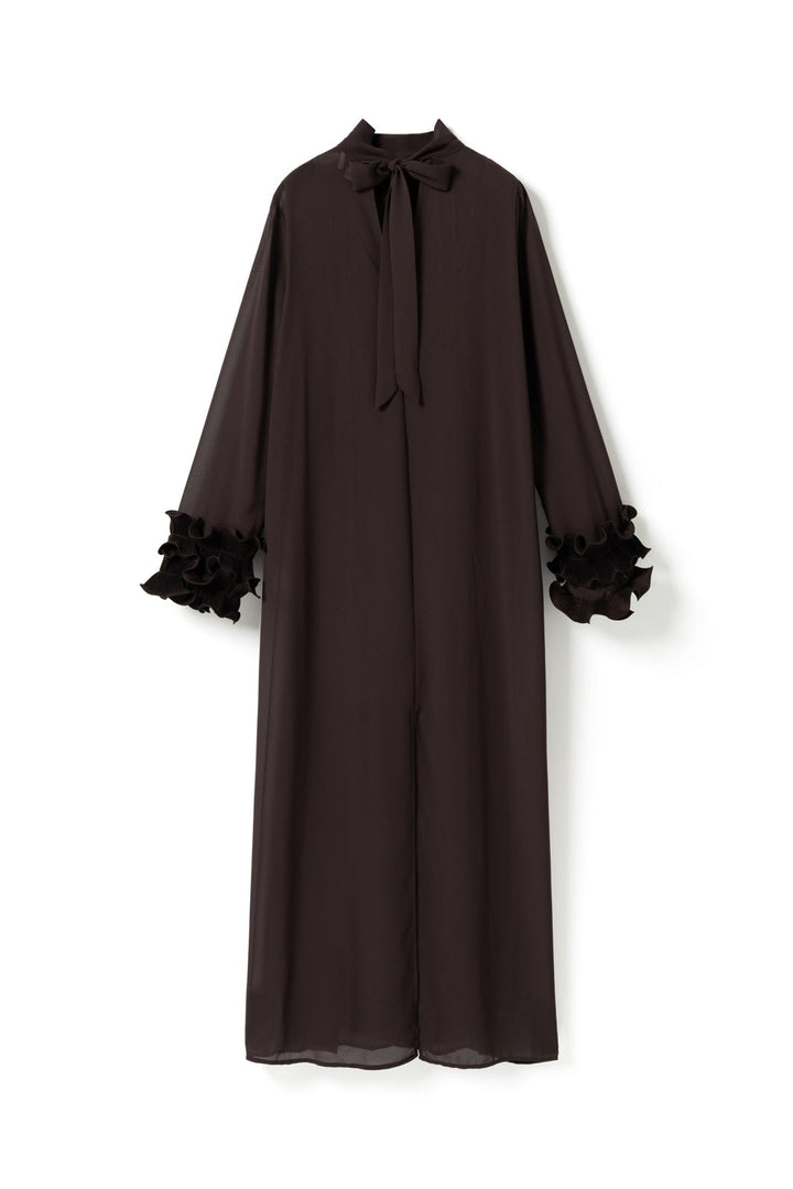 Noella - N-Latania Long Dress 14510005 - 674 - Chocolate
