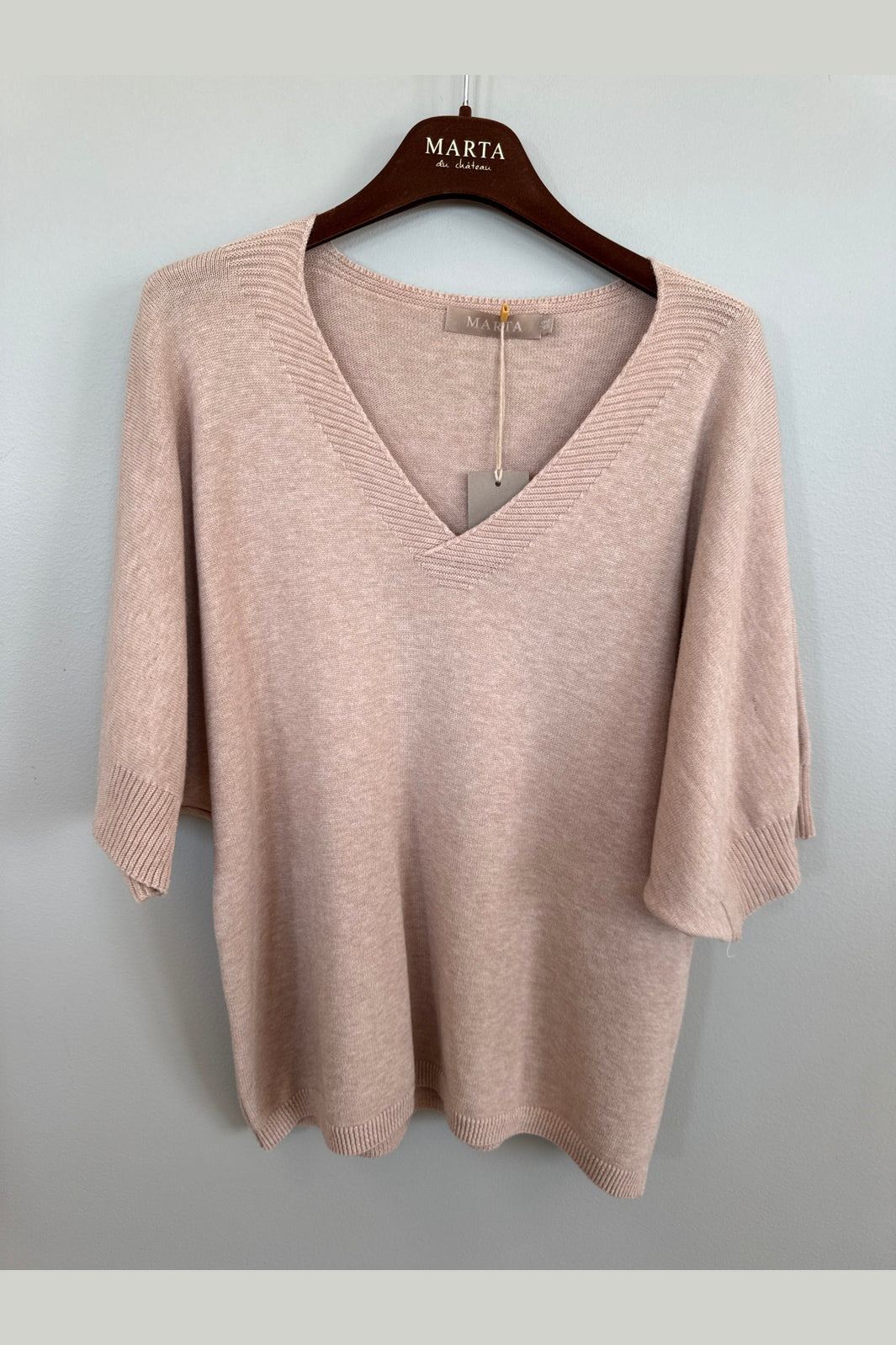 Marta Du Chateau - Mdcinaya Knit 9587 - Camello Melange