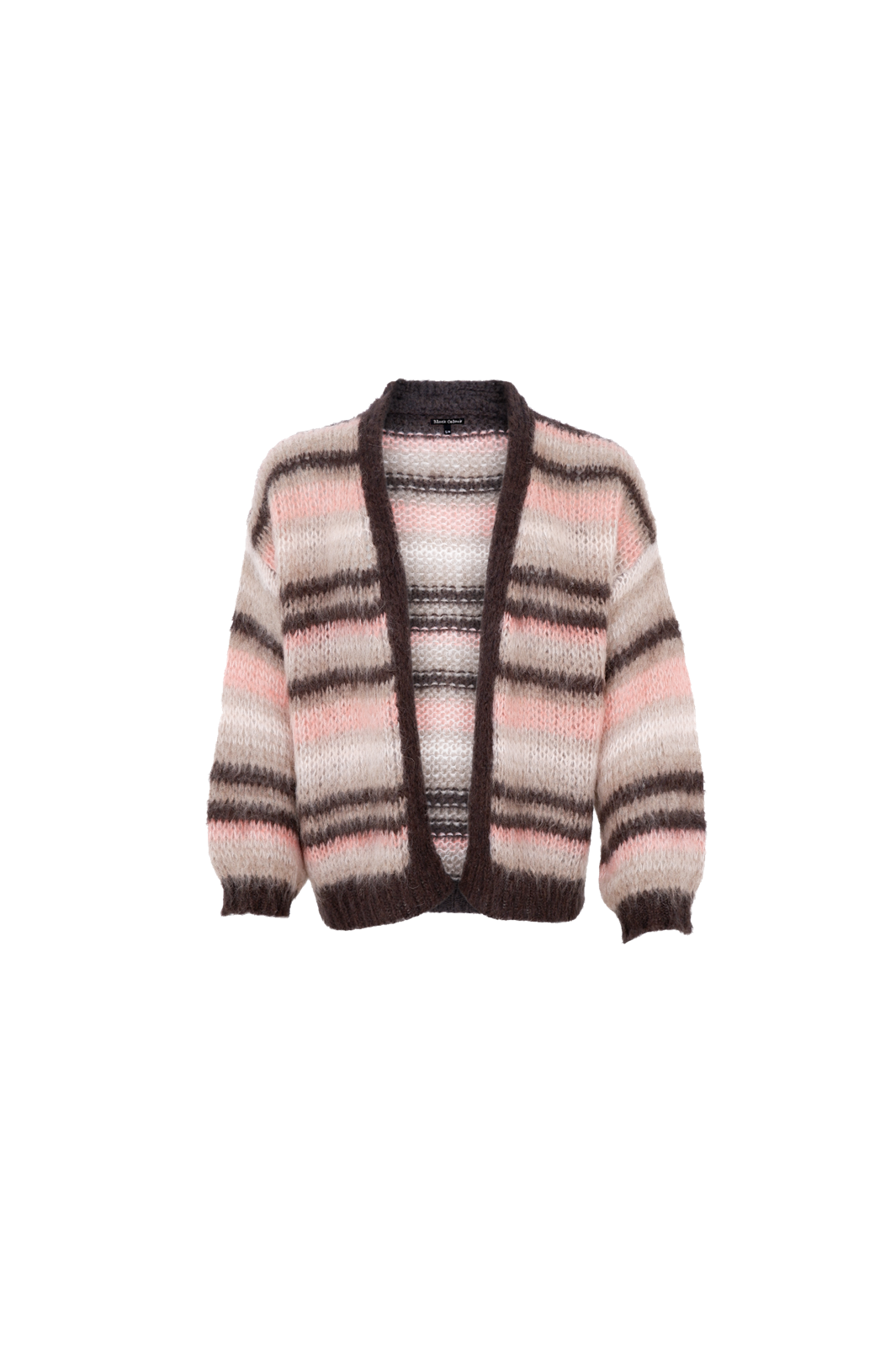 Black Colour - Bcalana Striped Cardigan 1269 - Soft Rose
