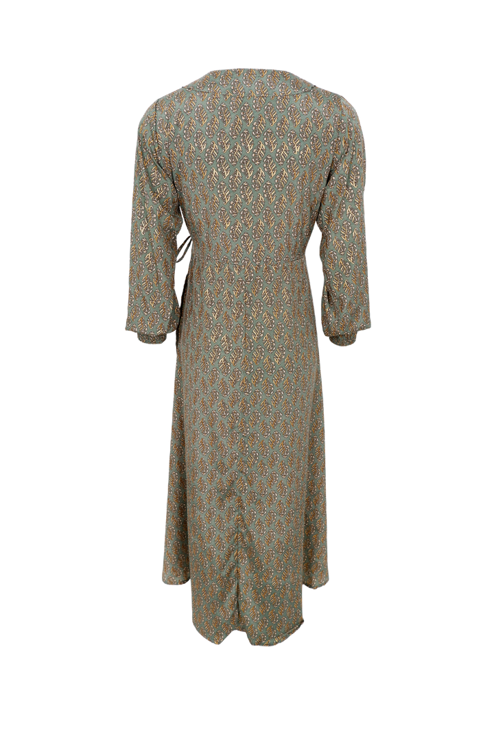 Black Colour - Bcluna Wrap Dress 39212 - Olive Mist