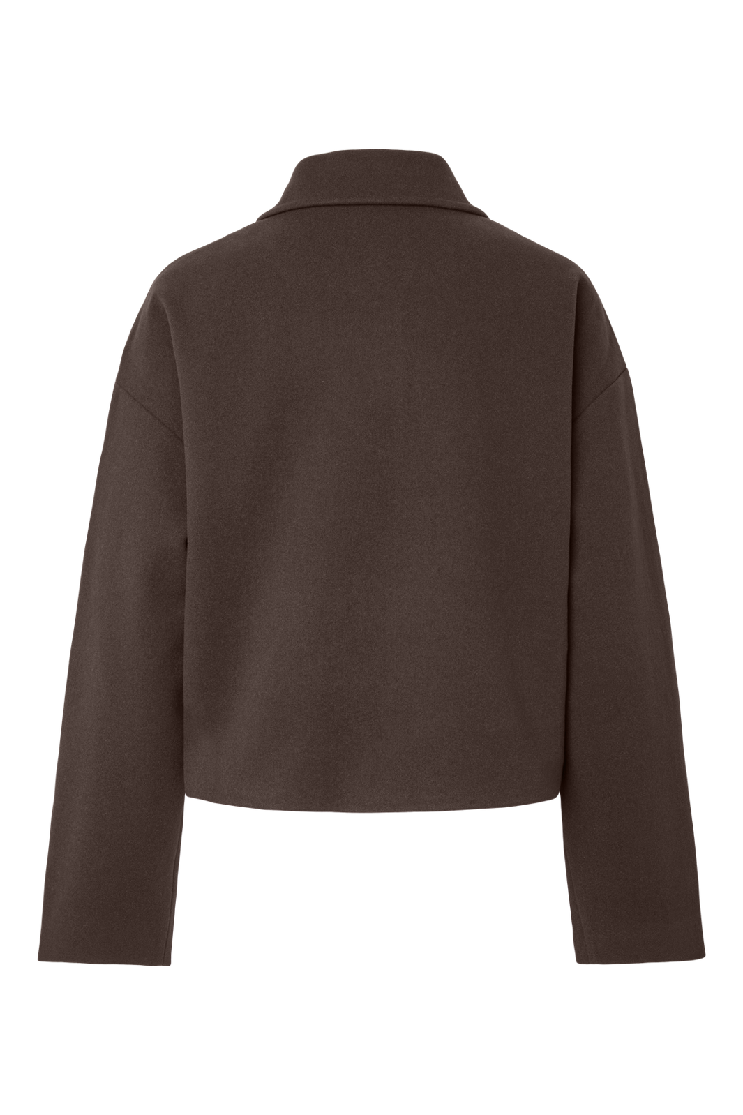 Pieces - Pcaya Short Coat - 5102307 Hot Fudge