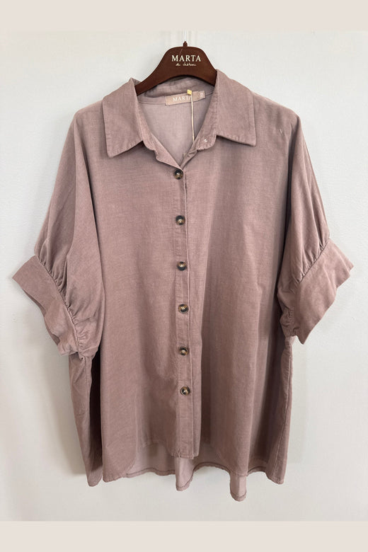 Marta Du Chateau - Mdckaori Shirt 86250V - Tortora82751