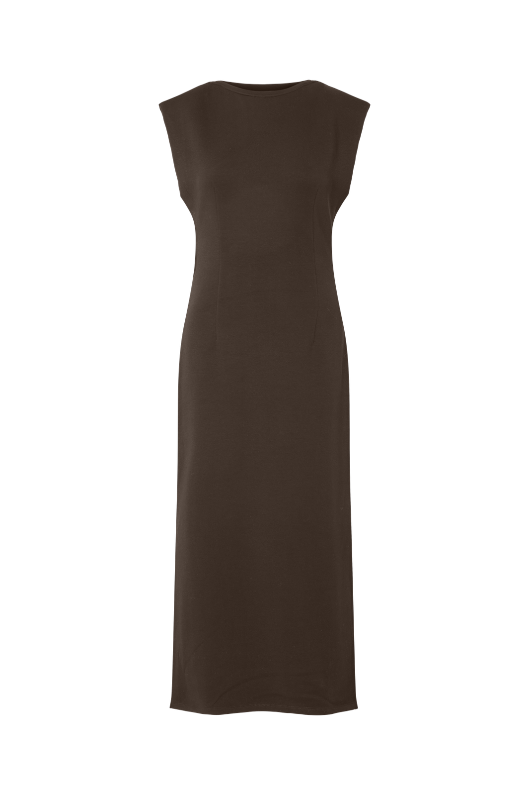 YAS - Yaspina Sl Long Dress - 5105488 Chocolate Brown