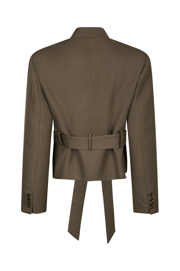 Neo Noir - Kailyn Structure Blazer 170264 - 306 - Dusty Brown