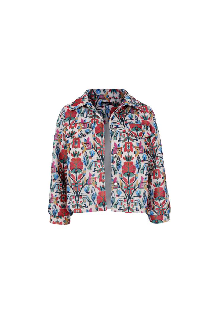 Black Colour - Bcpanama Jacket 41084 - Botanic Red