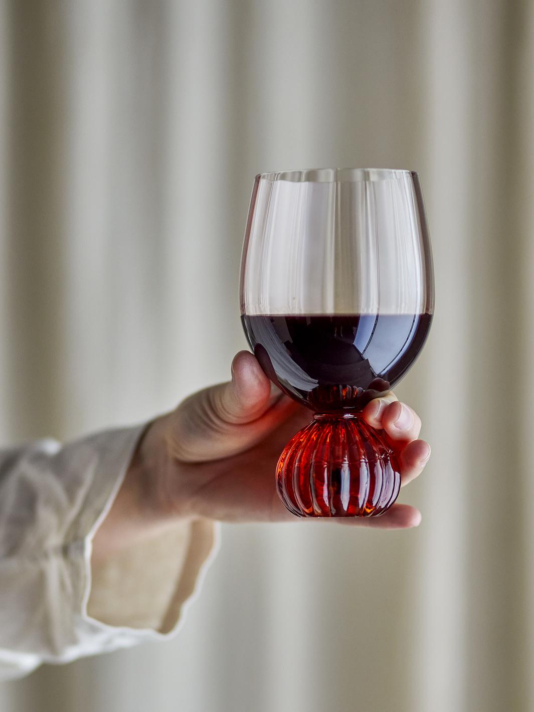 Bloomingville - Taurin Vinglas, Rosa, Glas 82072786 - Rose