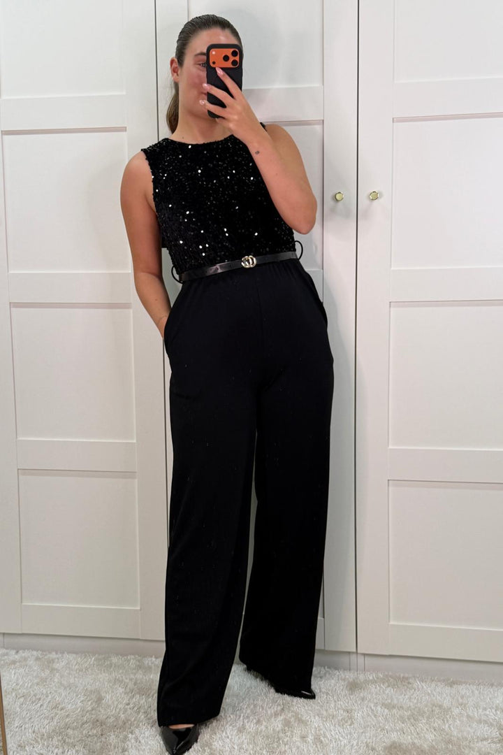 A-bee - Carina Jumpsuit - Black