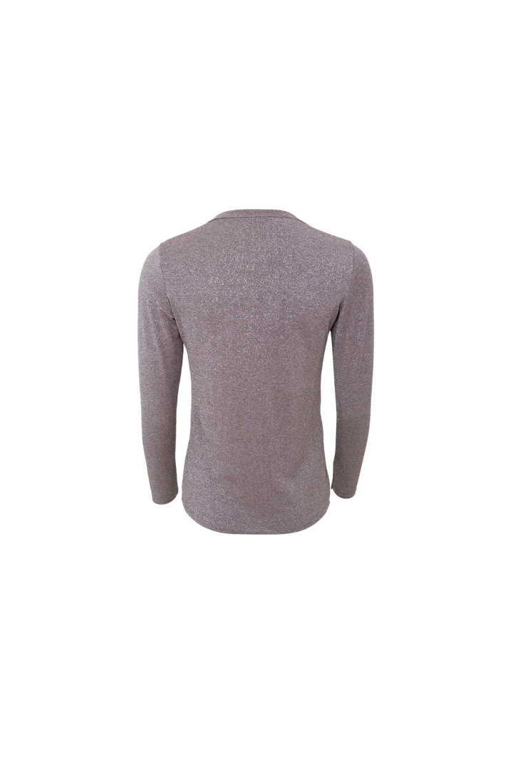 Black Colour - Bcfaye Lurex Blouse 3739 - Shirts - Taupe