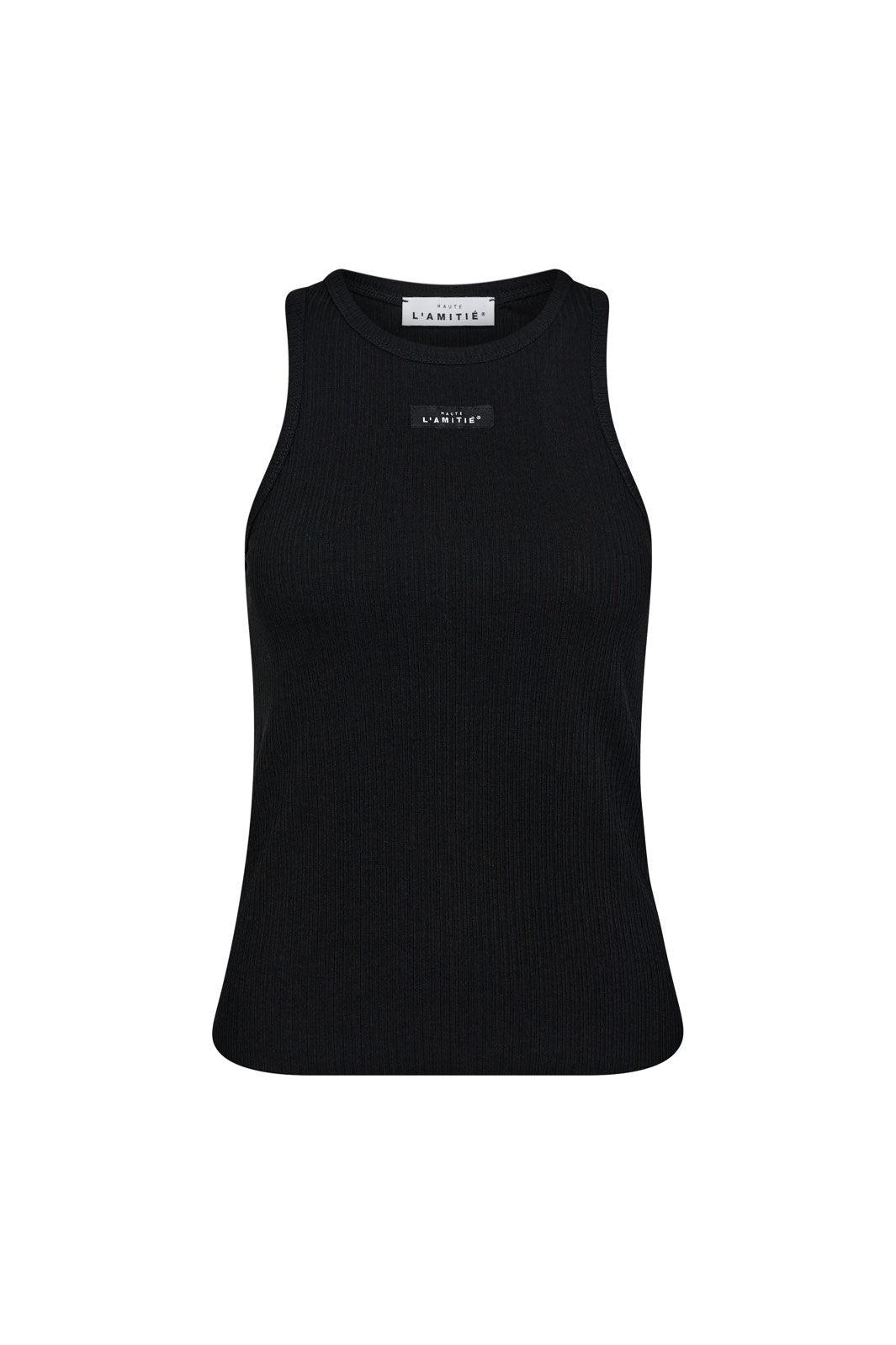 Haute L'Amitié - Rib Badge Tank HL10011 - Black