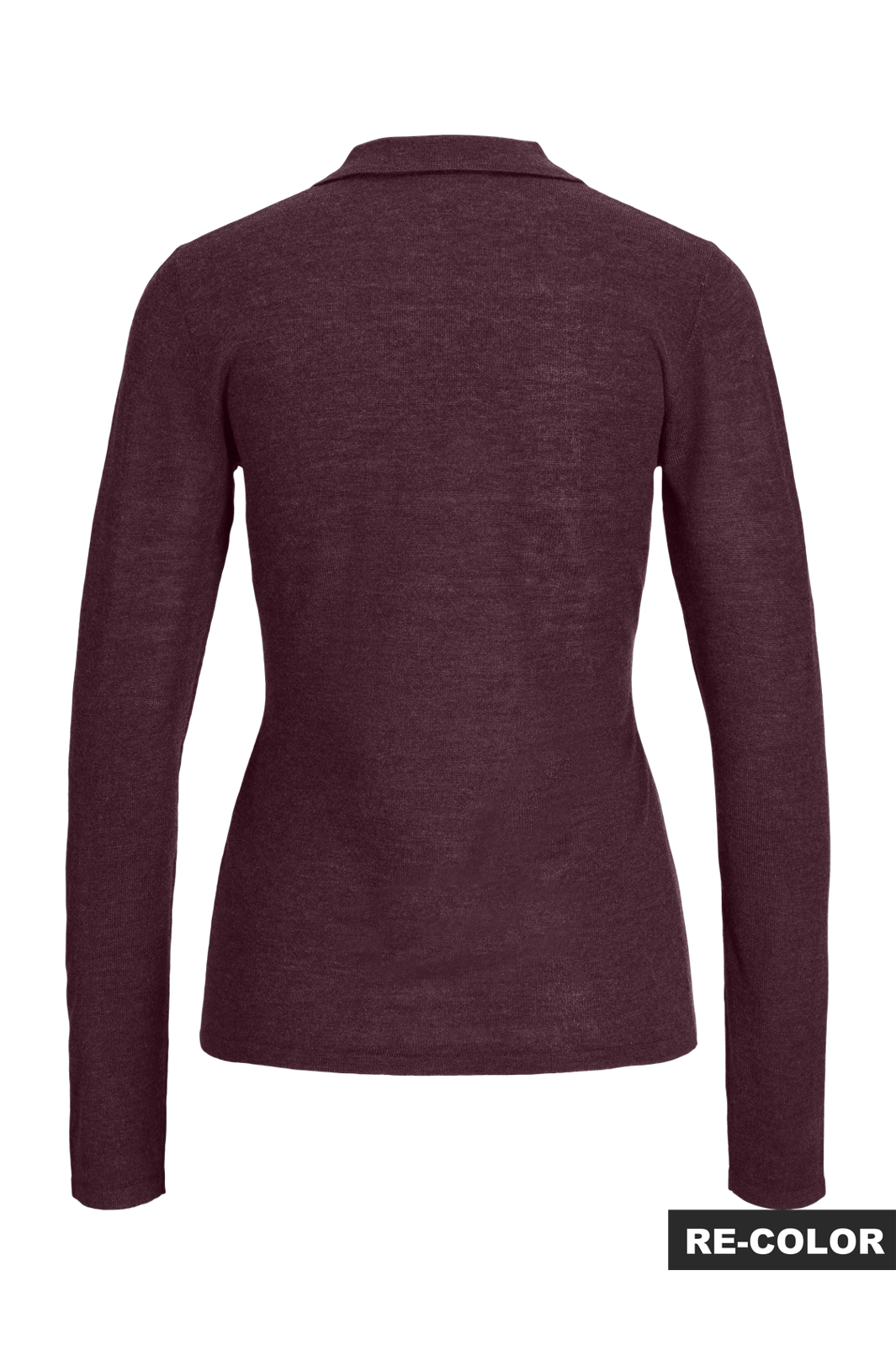 Jjxx - Jxalberte Polo Neck Knit - 5120814 Winetasting