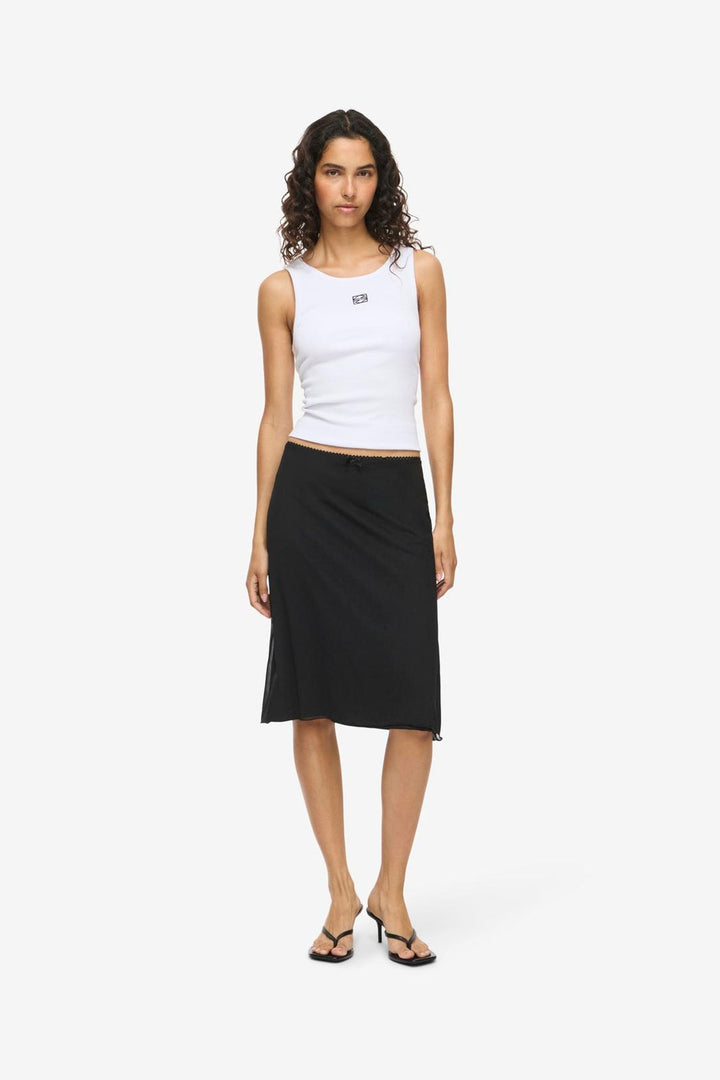Noisy May - Nmjudith Lw Mesh Skirt - 5197212 Black