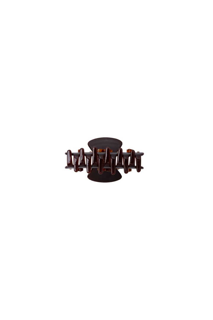 Black Colour - Bcdona Hair Claw 6060 - Coffee
