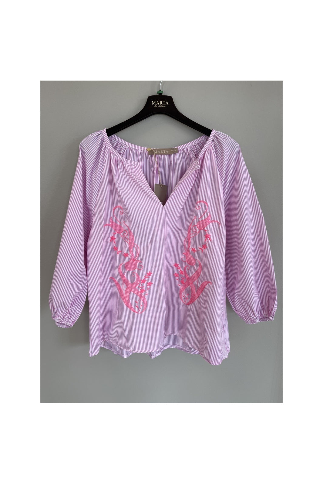 Marta Du Chateau - Mdcbrooke Blouse 8200 - Pink