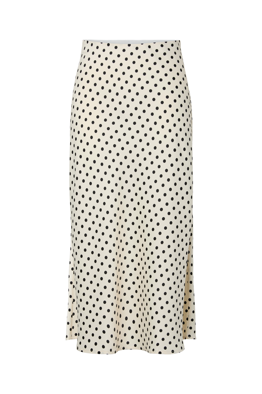 YAS - Yaspella Midi Skirt - 4935802 Birch Small Black Dots