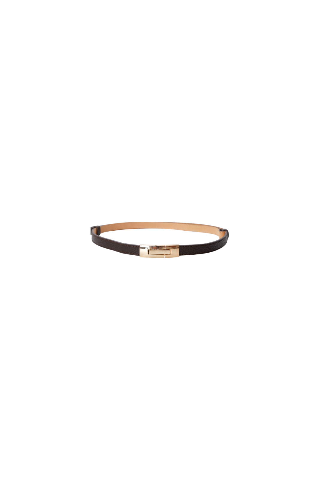 Black Colour - Bchazel Belt 10337 - Mocca