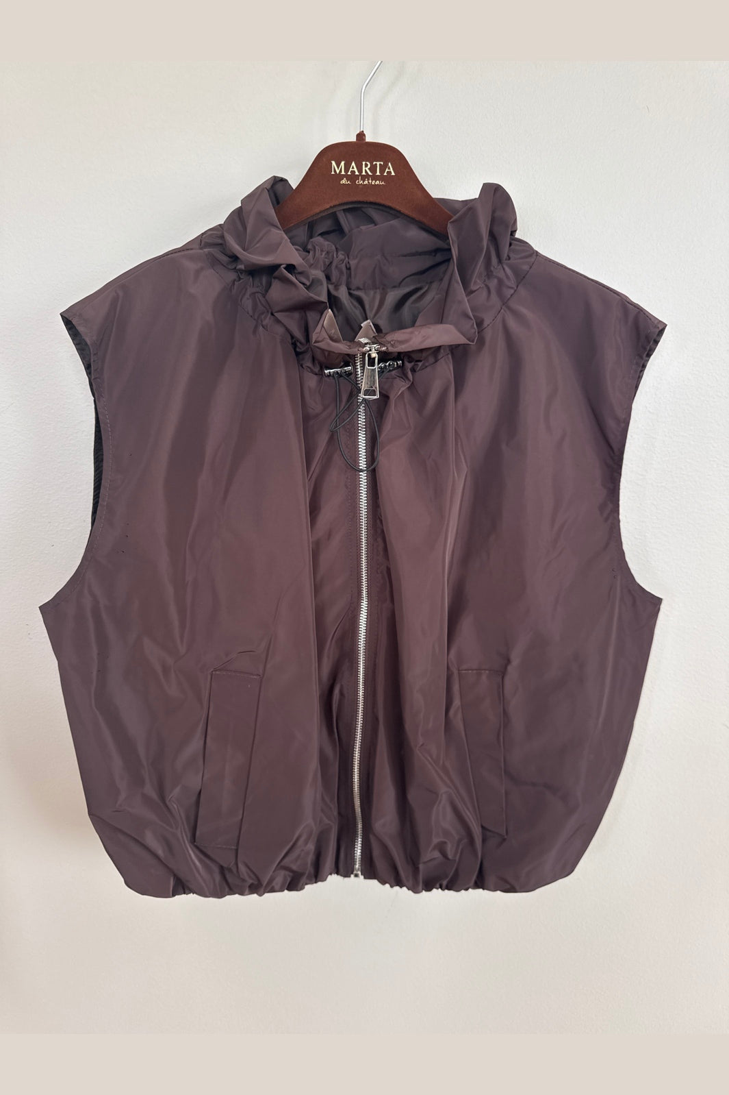Marta Du Chateau - Mdcanthea Vest 68821 - Moro