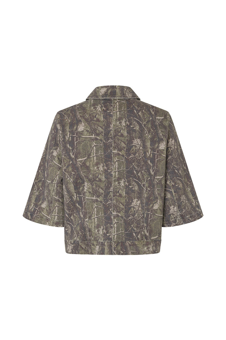 Modström - Cartonmd Print Shirt 59410 - 13070 - Deepwood Camo