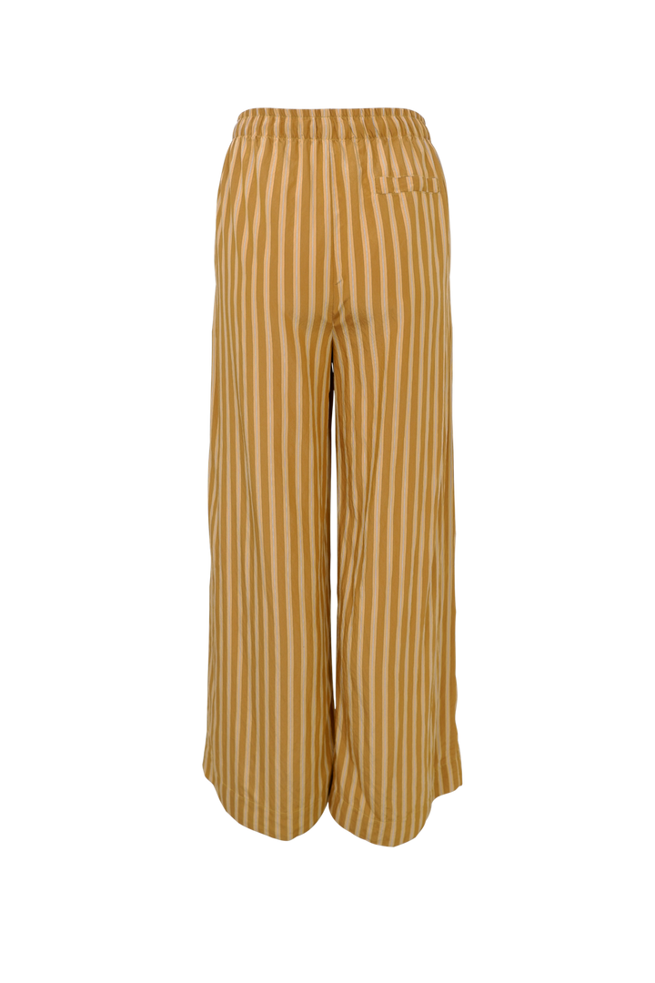 Black Colour - Bcsienna Striped Pant 41243 - Mustard