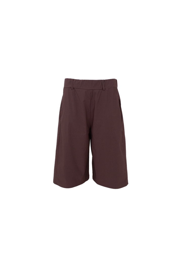 Black Colour - Bcdavina Panel Shorts 41295 - Coffee