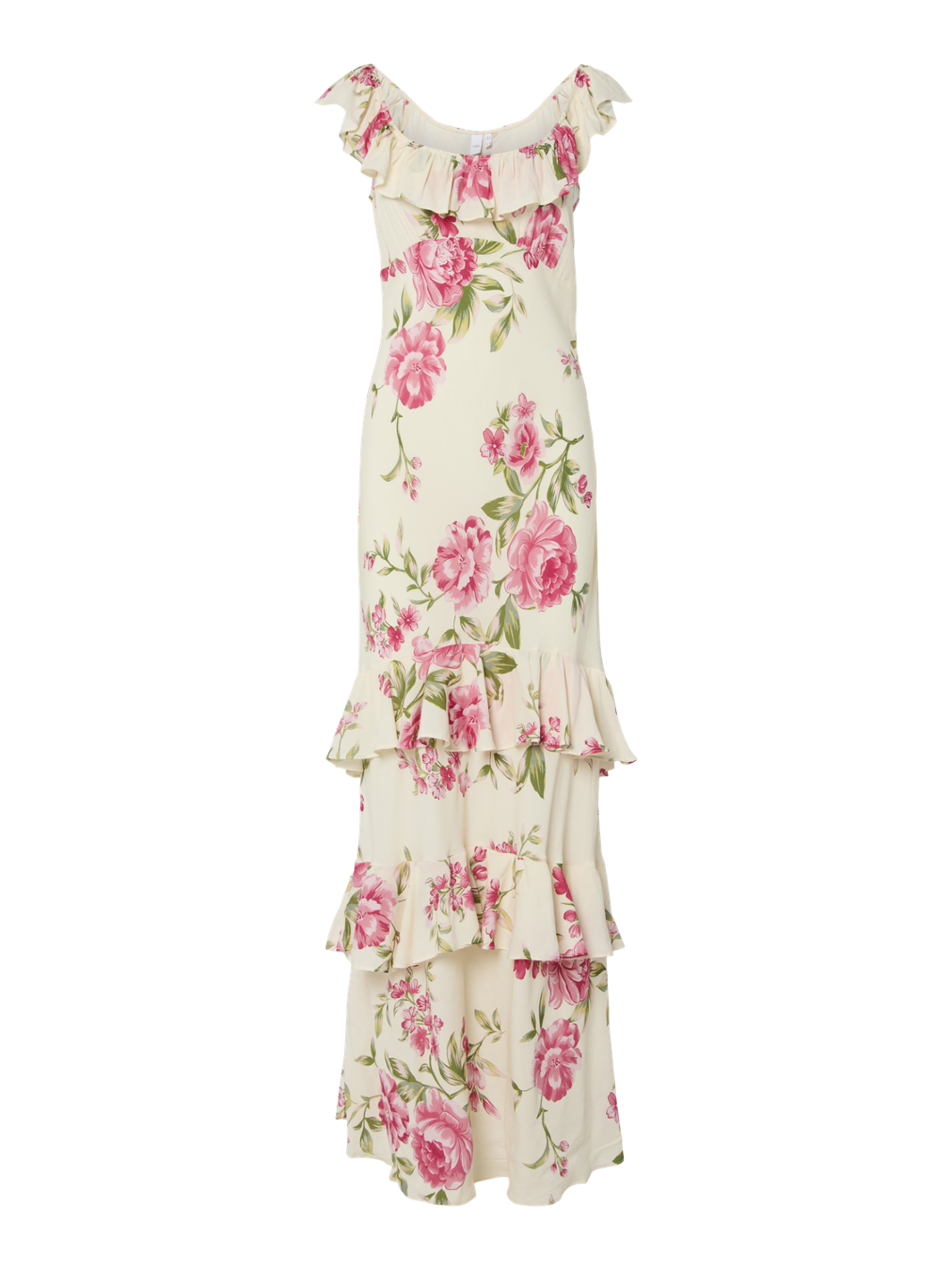 Y.A.S - Yascleo Sl Maxi Dress - 4797388 Ecru Cleo Print
