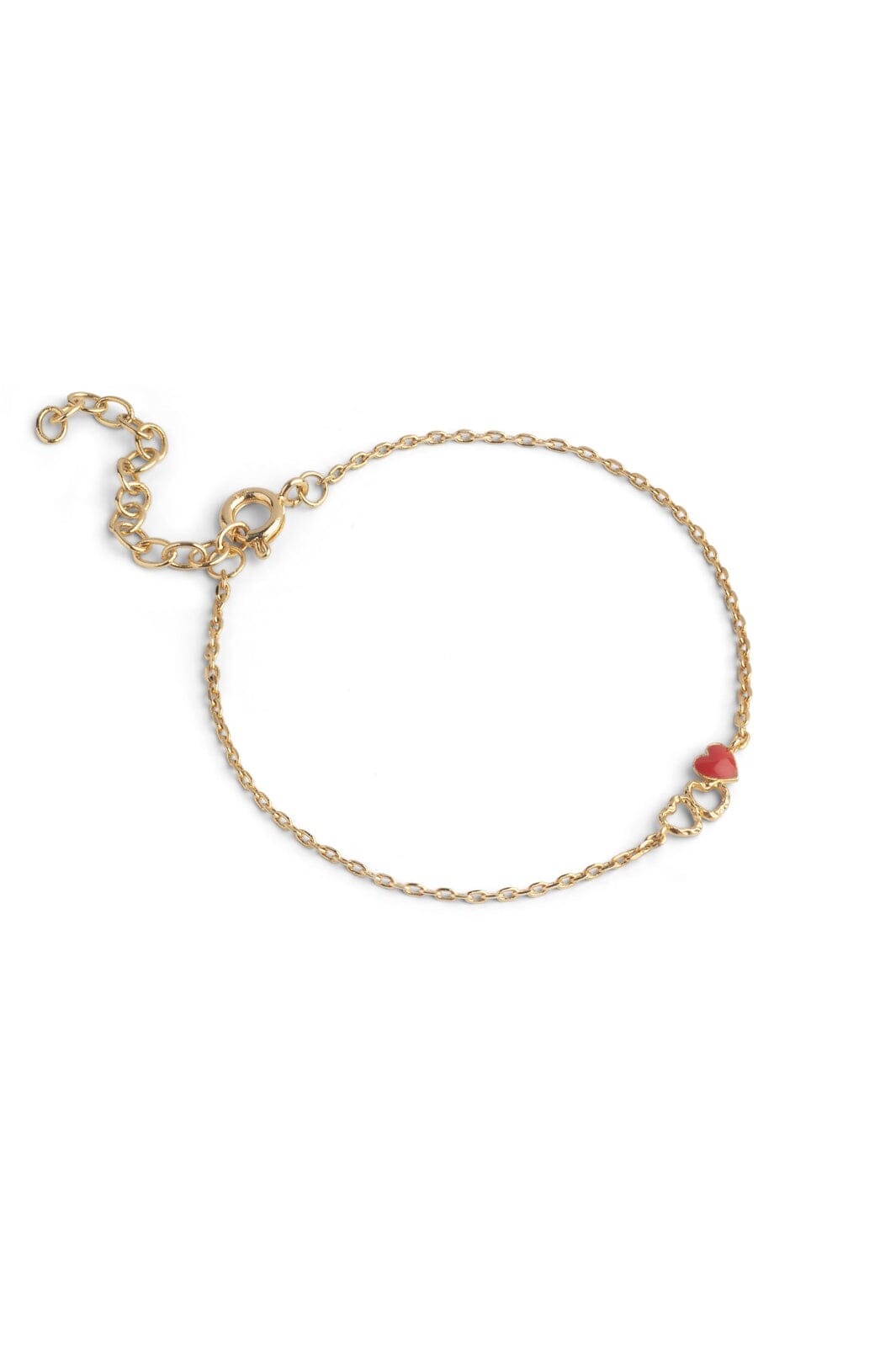 Enamel Copenhagen - Bracelet, Organic Unity B169GB - Red