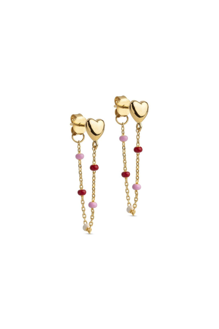Enamel Copenhagen - Earrings, Lola Heart E441G - Rosie