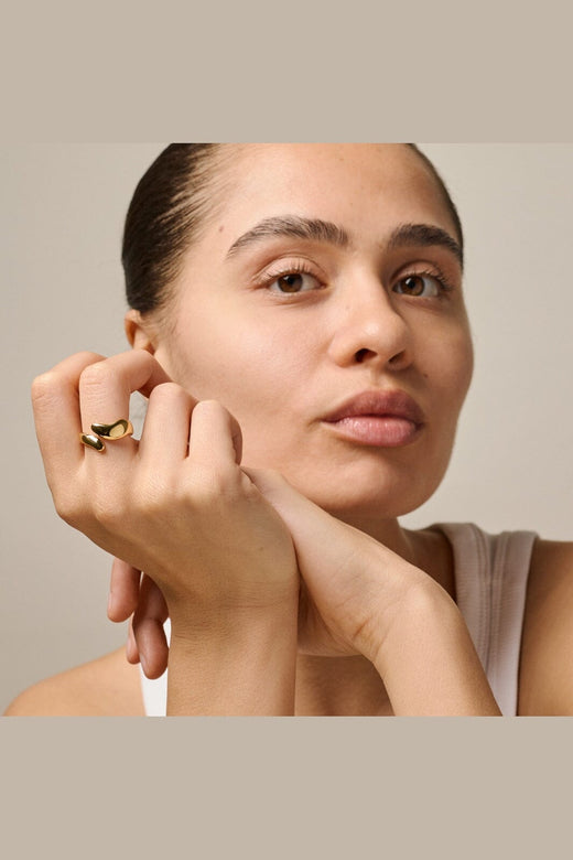 Enamel Copenhagen - Ring, Neli R98G - 925S/Gp