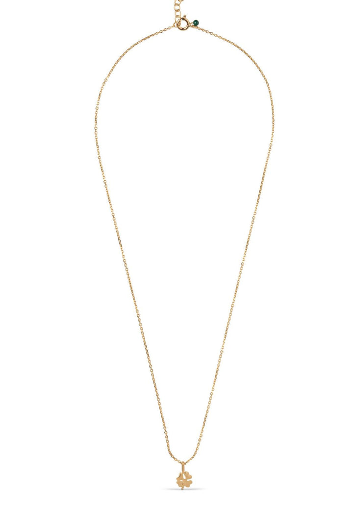 Enamel Copenhagen - Necklace, Four-Leaf Clover N138GM - 925S/Gp/M Halskæder 