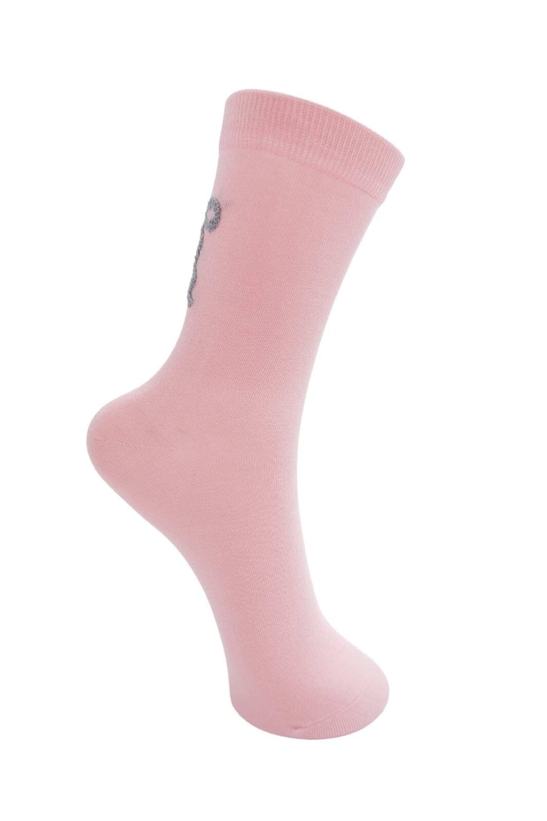 Forudbestilling - Black Colour - Bcdrea Bow Sock 4333 - Lt. Pink