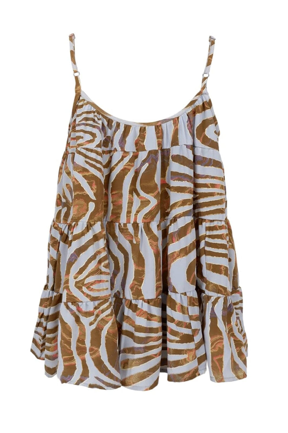 Black Colour - Bcluna Flare Strap Top 39225 - Shirts - Blue Zebra