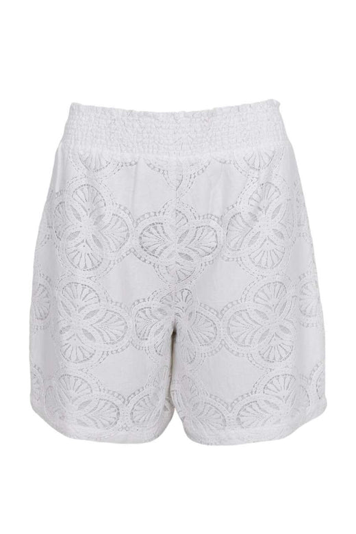 Black Colour - Bcmilos Lace Shorts 40876 - Off White