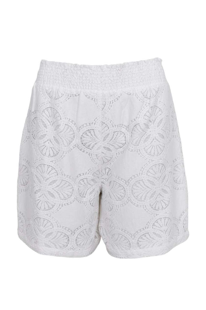 Black Colour - Bcmilos Lace Shorts 40876 - Off White
