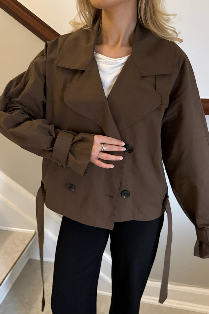 Forudbestilling - BYIC - Almaic Trenchcoat A2319 - Dark Brown Jakker 