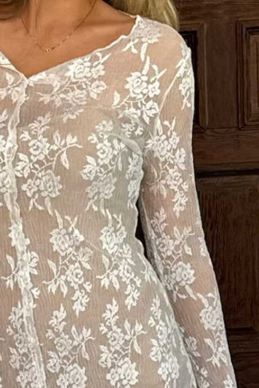 BYIC - Ivyic Dress 2617 - White Lace