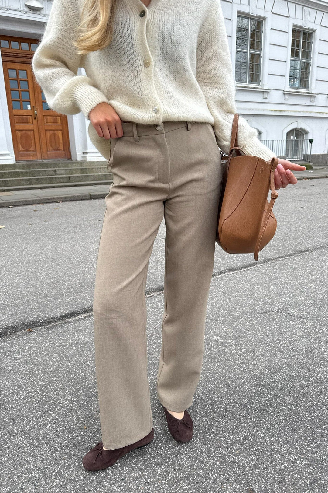 Forudbestilling - BYIC - Signatureic Pants A23778 - Light Brown Bukser 