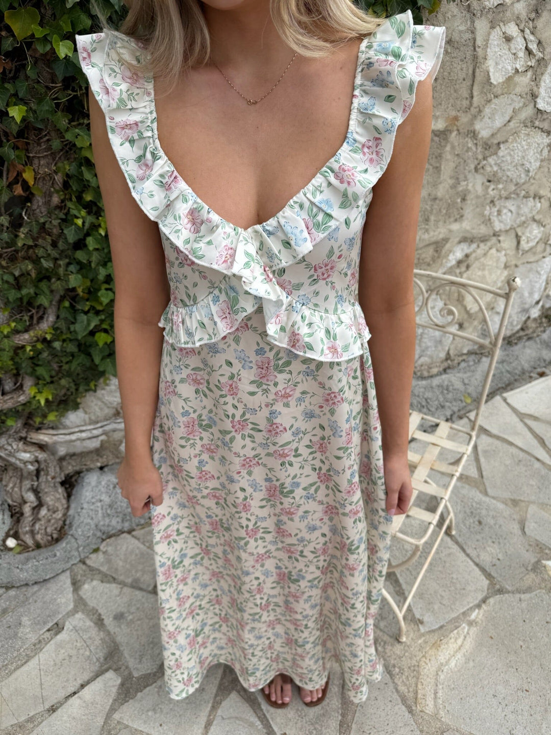 Forudbestilling - BYIC x Molly&My - Melbaic Dress A23117 - Romantic Bloom Kjoler 