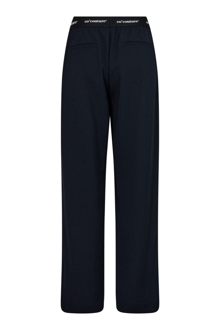 Forudbestilling - Co´Couture - Aminacc Logo Pant 31143 - 120 - Navy Bukser 
