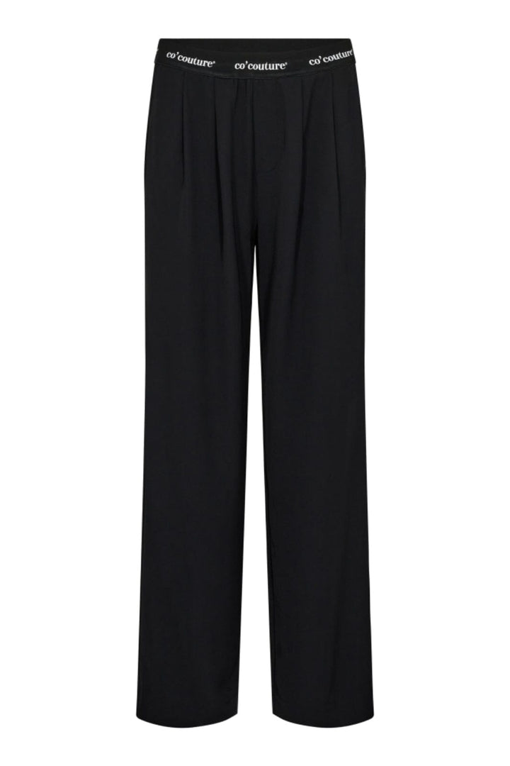 Co´Couture - Aminacc Logo Pant 31143 - 96 - Black