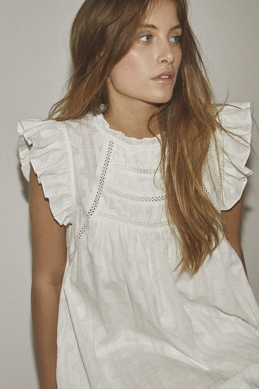 Co´Couture - Emmacc Lace Dress 36505 - 11 - Off White