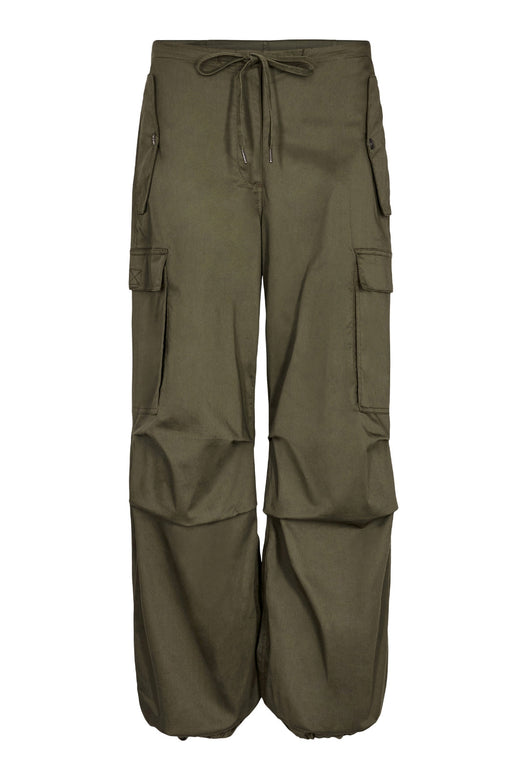 Forudbestilling - Co´couture - Ezra Marshall Baggy Pant - Army (Uge 40) Bukser 