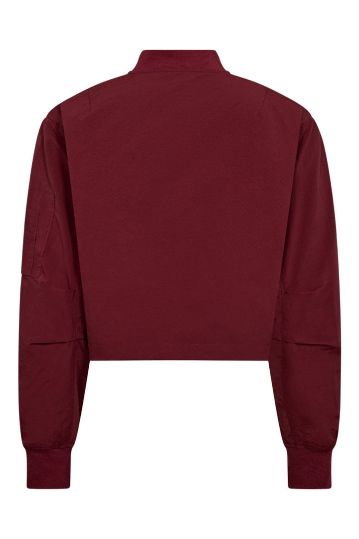 Forudbestilling - Co´Couture - Tricecc Crop Jacket 30060 - 87 - Winered