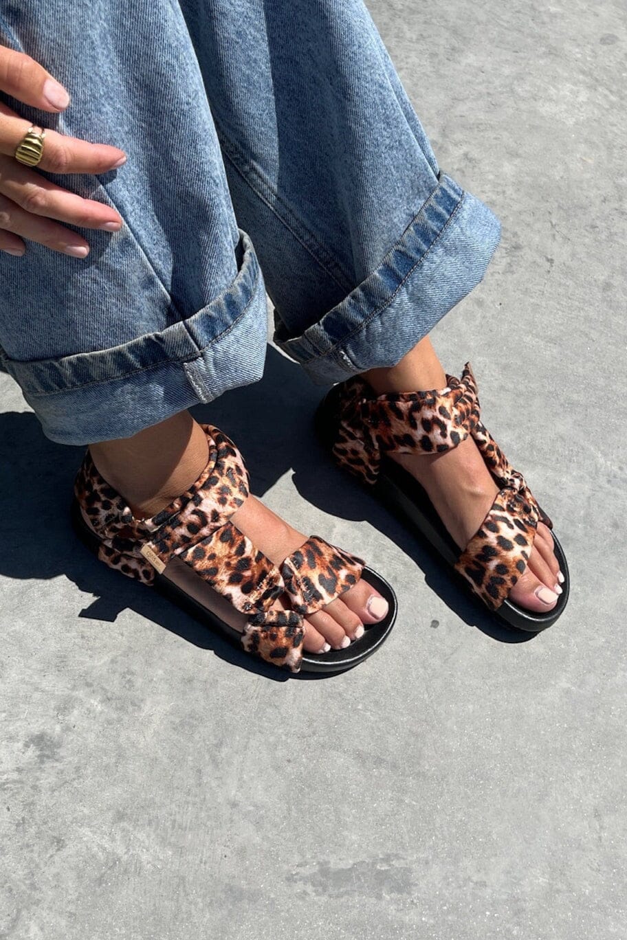 Forudbestilling - Copenhagen Shoes - Carrie - 020 Brown Leopard Sandaler 