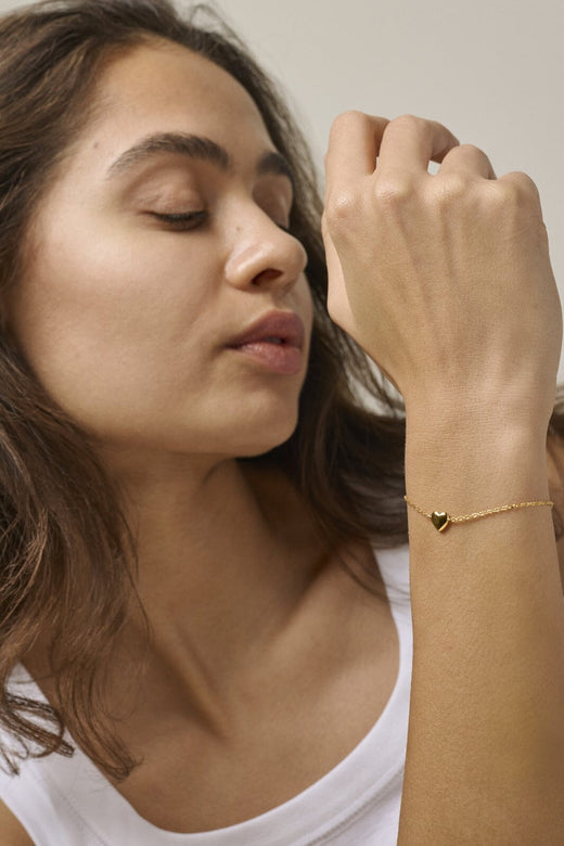 Enamel Copenhagen - Bracelet, Amore B141G - 925S/Gp