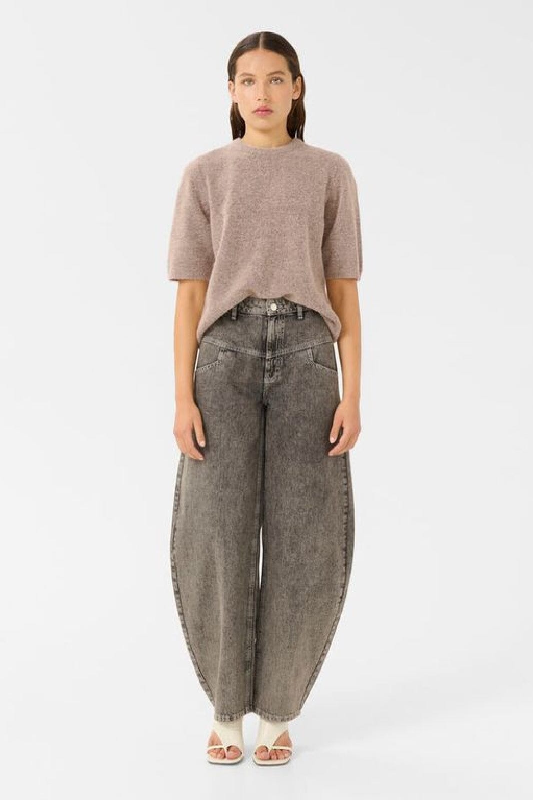 Gestuz - Gzalpha Ss Tee 10909996 - 1413071 - Rose Dust Melange