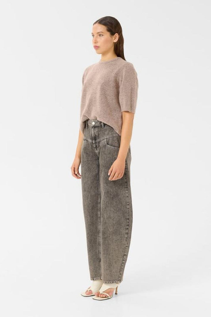 Gestuz - Gzalpha Ss Tee 10909996 - 1413071 - Rose Dust Melange