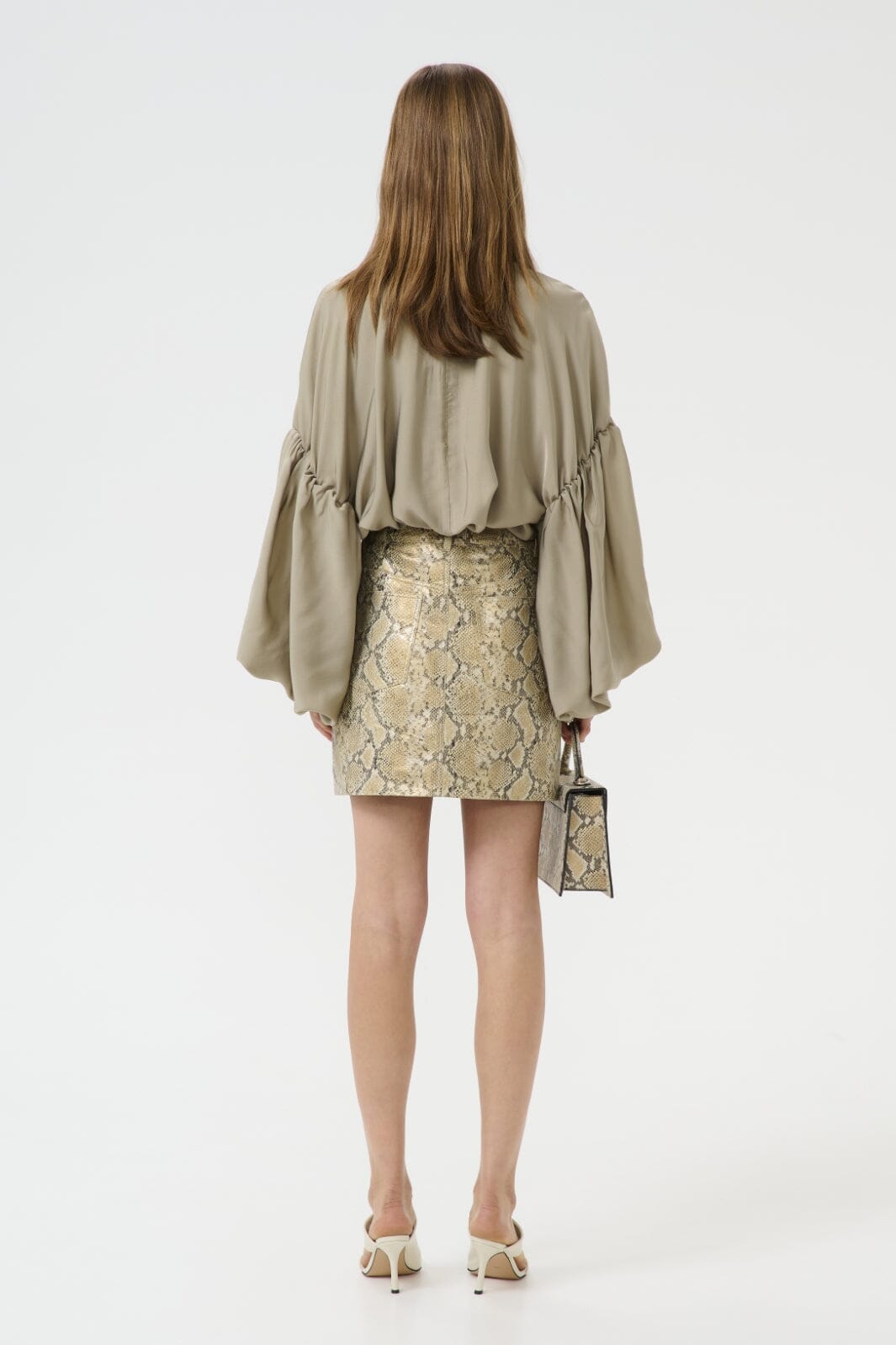 Gestuz - Gzmalloon Blouse 10910214 - 170510 - Silver Sage
