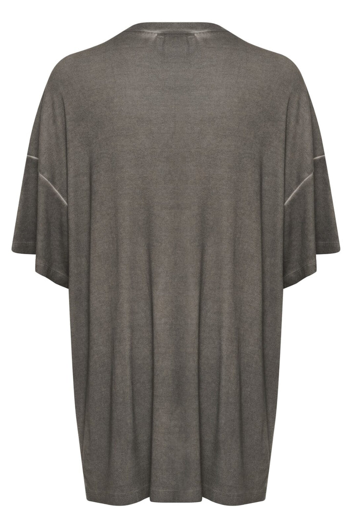 Gestuz - Gzsilmo Tee 10910127 - 107718 - Black Oil Washed
