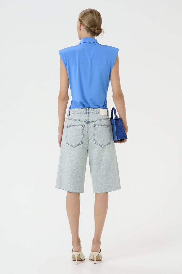 Gestuz - Gztaila Sl Shirt 10910126 - 184043 - Palace Blue